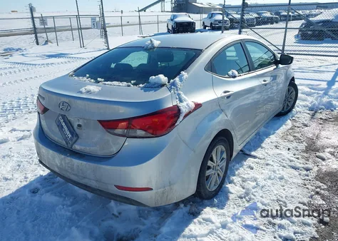 2014 Hyundai Elantra Se z USA, uszkodzony, nr VIN KMHDH4AE4EU142097